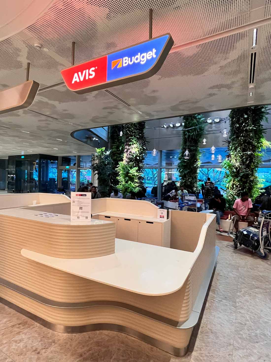 AVIS at Singapore Changi Airport