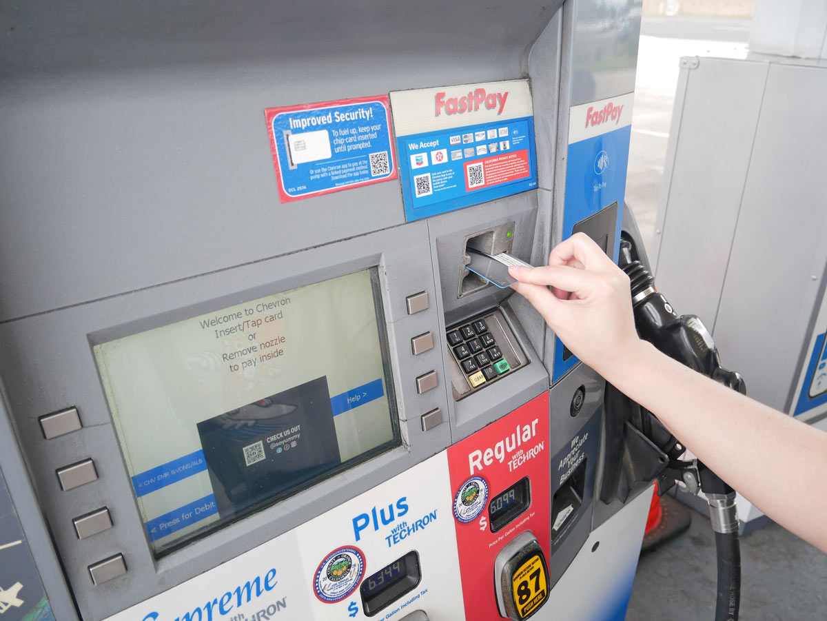 gas station payment